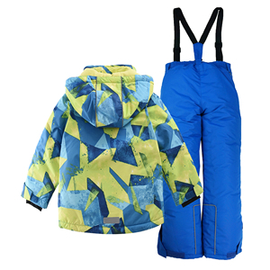 Veste et pantalon <span class=keywords><strong>de</strong></span> <span class=keywords><strong>ski</strong></span> pour enfants, imperméables, chauds, épais, pour l'hiver, respirants, coupe-vent, pour le <span class=keywords><strong>ski</strong></span> en plein air - Product Image 2