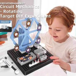 Proyectos STEM para Niños, Kits de Circuitos DIY, Engranajes, Electrónica, Tiro con Arco, Laberinto, Máquina de Dibujo Artístico, Juguetes de Experimentos Científicos - Product Image 3