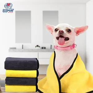 Có Thể Giặt Khô Nhanh Tắm Thấm Nước Pet Dog Khăn Bông Khô Tắm Mèo Khăn Siêu Thấm Con Chó Chải Chuốt Khăn