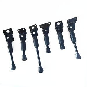 Béquille de vélo en fer réglable pour vélo électrique, vélo pliant, support simple, modèle A B E, trou central de 14mm - Product Image 2