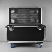 Valise de rangement personnalisée avec photo/éclairage LED, valise de vol pour accessoires d'éclairage de scène