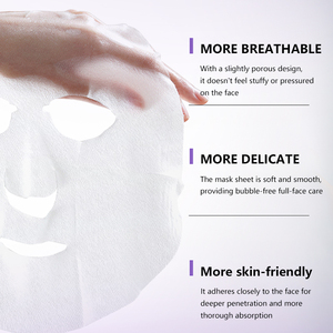 <span class=keywords><strong>Masque</strong></span> en feuille de collagène apaisant pour peaux sèches OEM, <span class=keywords><strong>masque</strong></span> facial en hydrogel nourrissant en profondeur, <span class=keywords><strong>masque</strong></span> de nuit hydratant pour le visage - Product Image 2