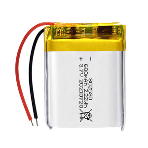 Batterie Lithium-Ion KC Approuvée DTP 802530 3.7v 600mAh Batterie Lipo Batterie Li-Ion Batterie Lithium-Polymère Plate pour Haut-Parleur Jouet - Product Image 1