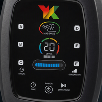 Système de pressothérapie professionnel à 6 chambres, écran tactile LCD couleur, machine de drainage lymphatique, bottes de récupération pour les jambes KB-9690K-C