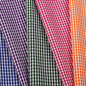 Check Pattern Textiles Brushed Yarn Dyed Shirting Thailand Sofa Fabric Plaid Retro Plaid Ripstop Fabric - Product Image 4