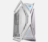 Boîtier de jeu ROG Hyperion GR701 2E blanc, format tour moyenne, avec fenêtre latérale, compatible avec les cartes mères ATX/Micro-ATX/Mini-ITX, processeur max