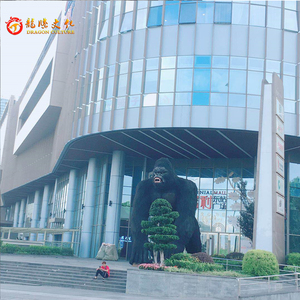 Mô hình thực tế Khỉ đột và đạo cụ để bán <span class=keywords><strong>Robot</strong></span> Mô hình hoạt hình thực tế khổng lồ kích thước đầy đủ động vật khỉ đột cho sở thú - Product Image 6