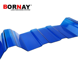 BORNAY Lastre en <span class=keywords><strong>polycarbonate</strong></span> transparent et coloré, <span class=keywords><strong>plaque</strong></span> <span class=keywords><strong>ondulée</strong></span> en plastique, <span class=keywords><strong>plaque</strong></span> de toiture <span class=keywords><strong>ondulée</strong></span> en PC - Product Image 4