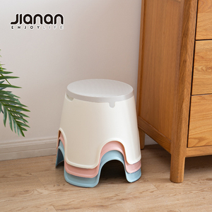Suojianan — <span class=keywords><strong>tabouret</strong></span> dessin animé en plastique, <span class=keywords><strong>petit</strong></span> <span class=keywords><strong>banc</strong></span> pour enfants dans la salle de bain et la maison, antidérapant, pour change de chaussures, 2020 - Product Image 5