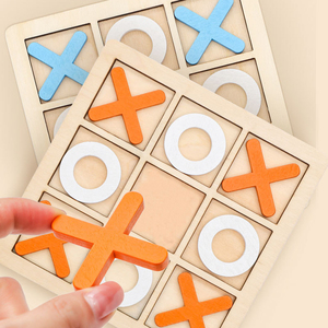 Personalizado Tic-tac-toe XO <span class=keywords><strong>ajedrez</strong></span> Educación Aprendizaje rompecabezas <span class=keywords><strong>juegos</strong></span> <span class=keywords><strong>de</strong></span> mesa pensamiento lógico doble batalla juguetes para niños niñas - Product Image 5