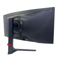Moniteur d'ordinateur de jeu incurvé anti-lumière bleue 34 40 49 pouces 4k 5k 100hz 144hz 165hz 180hz avec base pivotante et réglable en hauteur