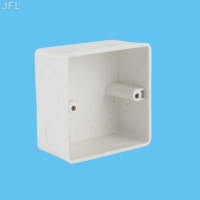 78mmx78mm Kundenspezifische Farbe ABS-Kunststoff PVC IP65 86-Typ Anschlussdose Elektrische Verkabelungszubehör Wandmontage-Steckdose