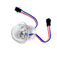 Cabochon Adressable Individuellement 12V 26mm 3 LED Lumières Pixel RVB UCS1903/SM16703 pour Manèges