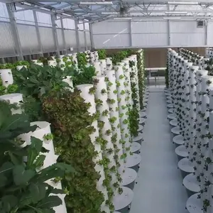 2022 Garten Vertikale Landwirtschaft Aeroponic Tower Indoor Hydro ponic Aeroponic Growing Tower für Pflanze