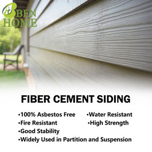 Revêtement <span class=keywords><strong>composite</strong></span> en <span class=keywords><strong>ciment</strong></span> à grain de bois anti-décoloration, <span class=keywords><strong>bardage</strong></span> mural extérieur durable pour appartements, maisons et bâtiments commerciaux - Product Image 5