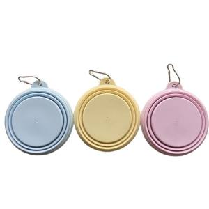 मैकरोन पालतू कुत्ते बिल्ली तह आउटडोर पोर्टेबल टी-पी + पीएस गोल भोजन और पेयजल बेसिन गुआंगडोंग बनाया - Product Image 5