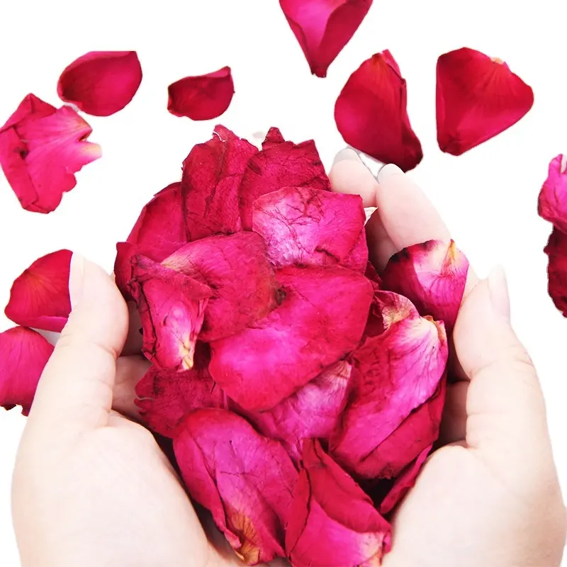 Beautiful Dried Rose Petals for Tea Fragrant Rose Petals Flowers Bath Tea Women Beauty Spa