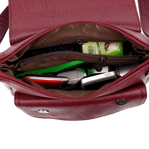 Sac à main et sac bandoulière en cuir pour femme – Collection Quotidienne Tendance - Product Image 2