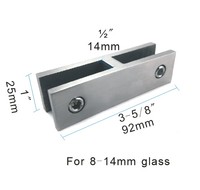 YL Système de balustrade en verre en acier inoxydable 316 transparent le plus acheté, accessoires de garde-corps avec garantie de 5 ans, pince pour balcon en verre