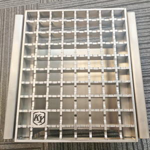 스테인리스 스틸 맨홀 커버, 빗물 배수구, 배수로 덮개, 장식용 직사각형 하수구 개폐구 마당 프레임 - Product Image 5