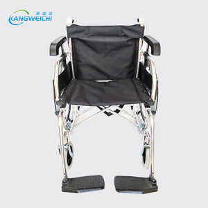 Kangweichi Manual Wheelchair Lightweight Foldable Portable Travel <b>Chair</b> For Elderly And Disabled <b>Mobility</b> Aid - Product Image 1
