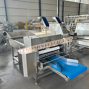 Máy chế biến cá tự động hoàn toàn bằng thép không gỉ 304, máy cắt cá ngừ & cá ruy băng, máy tách cá đông lạnh thành khối - Product Image 2