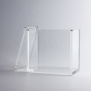 Manufacturer Custom Logo Magnetic Transparent Acrylic ETB Box <b>Case</b> ETB <b>Display</b> <b>Case</b> With Cover - Product Image 2