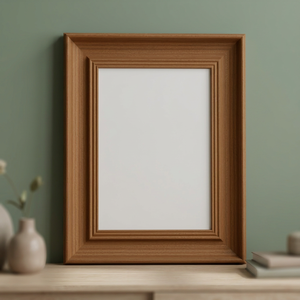 Wooden Rectangular Photo <b>Frame</b> Classic <b>Wall</b> Mount Vertical <b>Design</b> Home Decor Picture <b>Frame</b> - Product Image 4