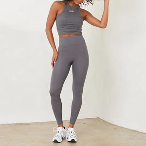 F230363 Fabricants de vêtements, hauts sans manches personnalisés, soutien-gorge, design plissé, épaules dénudées pour femmes, haut enveloppant la poitrine, vêtements décontractés - Product Image 3