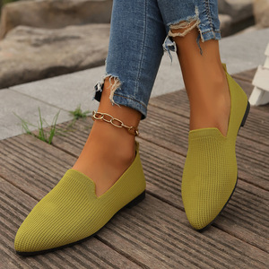 Vente directe d'usine chaussures simples décontractées pour femmes chaussures plates d'été antidérapantes légères - Product Image 2