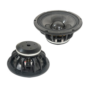 ลำโพงกลางรถยนต์แม่เหล็กนีโอไดเมียมขนาด 8 นิ้ว ลำโพงฟูลเรนจ์สำหรับการอัพเกรดแบบติดตั้งเพิ่มเติม ตัวเรือนพลาสติก แม่เหล็กภายใน - Product Image 1