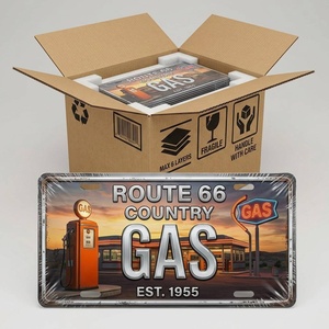Letrero <span class=keywords><strong>de</strong></span> Neón Personalizado con Relieve 3D <span class=keywords><strong>de</strong></span> Aluminio, Estilo Vintage <span class=keywords><strong>de</strong></span> Gasolinera, Decoración Metálica <span class=keywords><strong>de</strong></span> Pared para Garaje, Venta al Por Mayor - Product Image 4