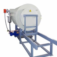 Four de pyrolyse sous vide électrique automatique de précision en acier inoxydable pour le nettoyage des impuretés des moules en plastique à haute performance