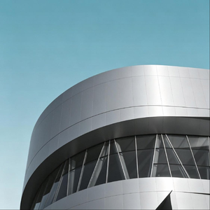 Échantillon gratuit de panneau composite en aluminium 3 mm, revêtement PE, léger, ignifuge, pour mur extérieur de bâtiment, design minimaliste - Product Image 5