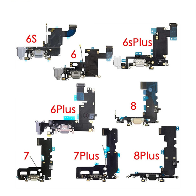 For Apple iphone USB Charging Port Cell Phone Charging Ports Flex Board for iphone Phone Cables Charger Flex Cable Logic Board