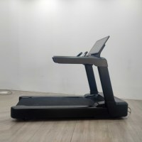 Caminadora Eléctrica para Gimnasio, Pantalla Táctil LCD de 27 Pulgadas, Caminadora Comercial para Ejercicios de Correr