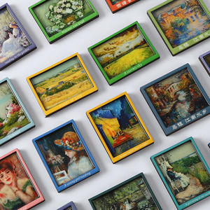 Aimants de réfrigérateur personnalisés en gros pour différents pays européens, <span class=keywords><strong>Maurice</strong></span>, Espagne, aimants de réfrigérateur en bois multicouches. - Product Image 3