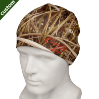 Bonnet réfléchissant imprimé OEM à motif vague pour protéger les cheveux, casquette de rue, bonnet pour hommes et femmes, broderie de logo personnalisée