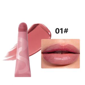 ลิปสติกเจลลิปกลอส4สีแบรนด์ของตัวเองพร้อมเม็ดสีเปปไทด์ลิปกลอสให้ความชุ่มชื้นแบบเหลว - Product Image 6