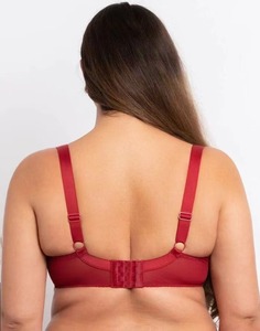 Sujetador de copa completa con aros de acero y encaje sexy, lencería de talla grande, copas 32-40 F FF G GG H <span class=keywords><strong>HH</strong></span> J <span class=keywords><strong>JJ</strong></span> K para mujer - Product Image 4