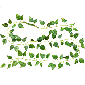 Hua Qianyun Artificial Ivy Vines 2.15m Silk Greenery <b>Wall</b> <b>Decor</b> Home Photography Props - Product Image 2