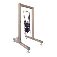 Tapis roulant suspendu électrique pour l'entraînement à la marche, exosquelette de marche, équipement d'entraînement à la marche des jambes, équipement de réadaptation