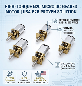Motor <span class=keywords><strong>de</strong></span> engranajes <span class=keywords><strong>de</strong></span> tornillo sin fin ultra <span class=keywords><strong>silencioso</strong></span> <span class=keywords><strong>de</strong></span> 12 V CC <span class=keywords><strong>de</strong></span> alto par para persianas inteligentes y cortinas enrollables con interruptor <span class=keywords><strong>de</strong></span> límite - Product Image 2