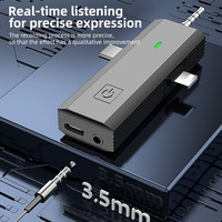 Nouveau microphone cravate sans fil 3-en-1 S17 pour conférences, téléphones, ordinateurs, appareils photo Android et reflex numériques
