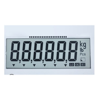 Balance électronique intelligente personnalisée de qualité supérieure avec écran LCD à fond noir et texte blanc en provenance de Chine