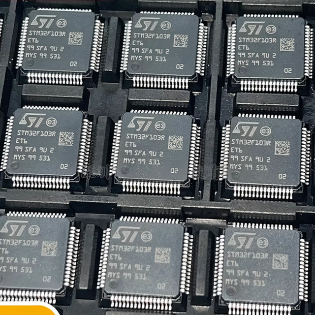 STM32F103RET6 32-bit Microcontroller IC, 512KB Flash, 64KB RAM, CAN/USB, Ideal for Industrial Control
