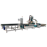 1325 porte d'armoire en bois ATC cnc centre d'usinage chargement automatique travail du bois nidification cnc routeur