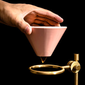 Stocked Good Quality Reusable Paper <b>Filter</b> Porous Ceramic Foam <b>Filter</b> Pour Over Modern Ceramic <b>Coffee</b> Dripper - Product Image 4