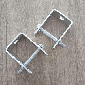 Soporte <span class=keywords><strong>de</strong></span> Sujeción en Forma <span class=keywords><strong>de</strong></span> D Galvanizado en Caliente, Accesorios en Forma <span class=keywords><strong>de</strong></span> D, Soporte Tipo D <span class=keywords><strong>para</strong></span> Línea <span class=keywords><strong>de</strong></span> Transmisión Aérea - Product Image 3