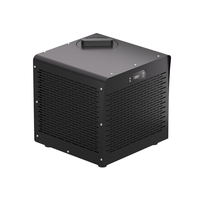 ICEGALAX 0.3HP Mini refroidisseur d'eau écran tactile R410A 220V refroidisseur refroidi à l'eau pour la récupération de la santé Fish Tank Machine de refroidissement